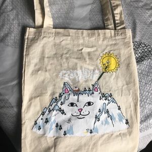 RIPNDIP CANVAS TOTE BAG
